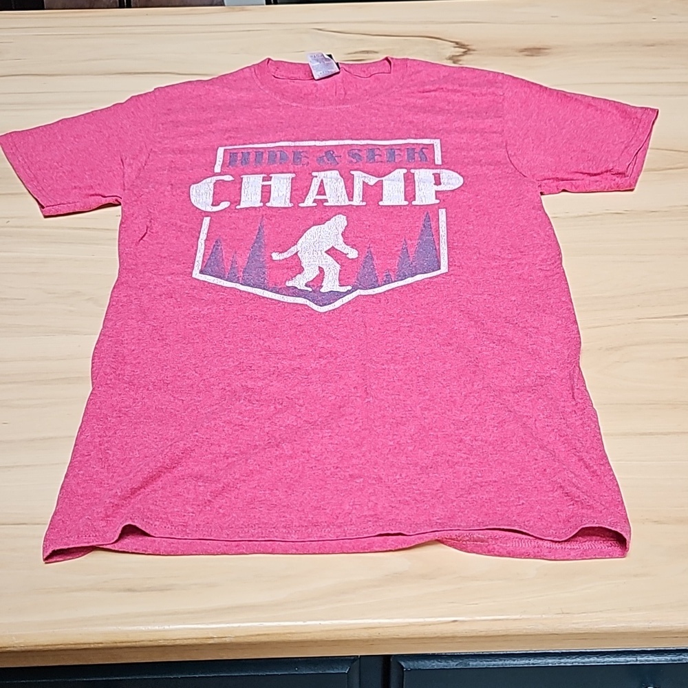 Fifth Sun Hide and Seek Champ  Bigfoot Shirt